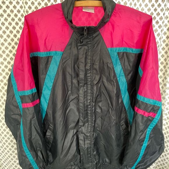 Vintage 1990s Women’s Lady Footlocker Aunt Viv Windbreaker - Picture 1 of 6